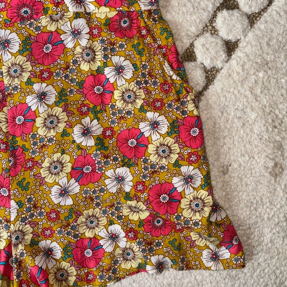 Retro floral print romper - Picture 4 of 7